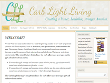 Tablet Screenshot of carblightliving.com